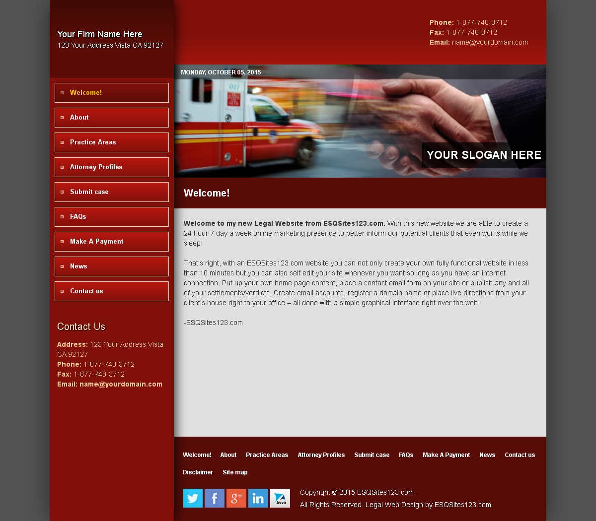 Inactive Website